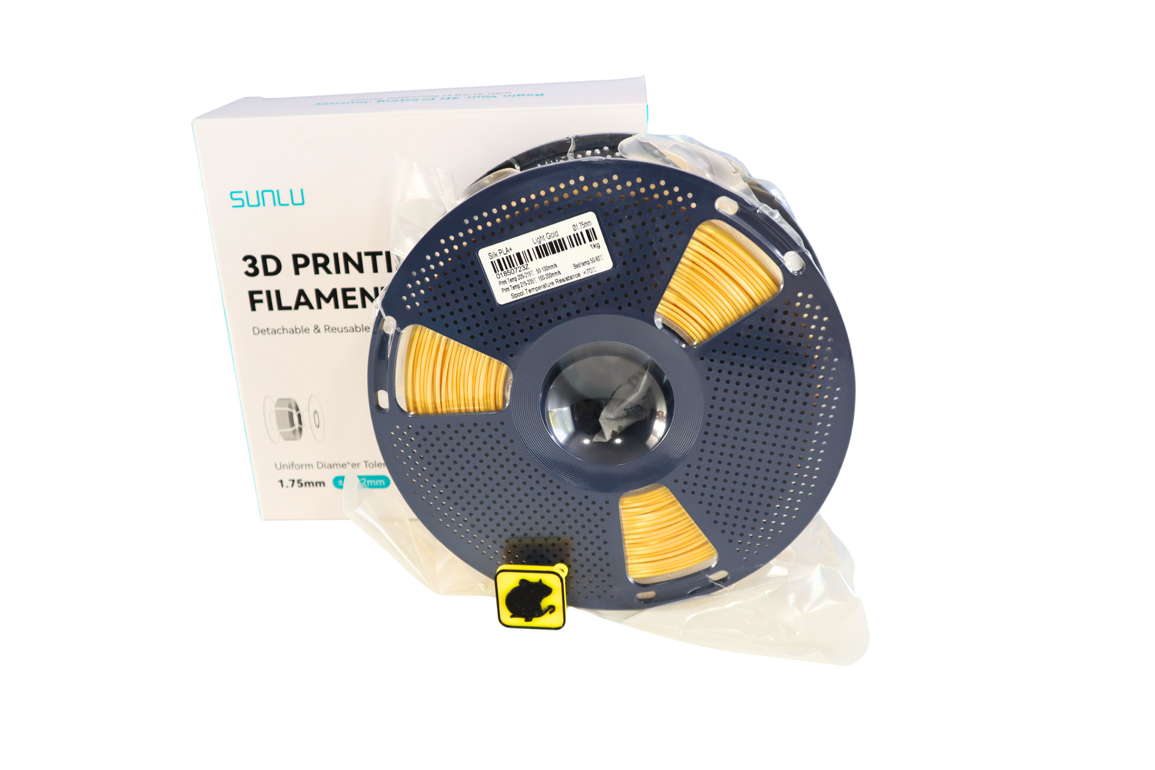Silk PLA+ Gold 1.75 mm